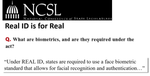 NSCL REAL ID biometric